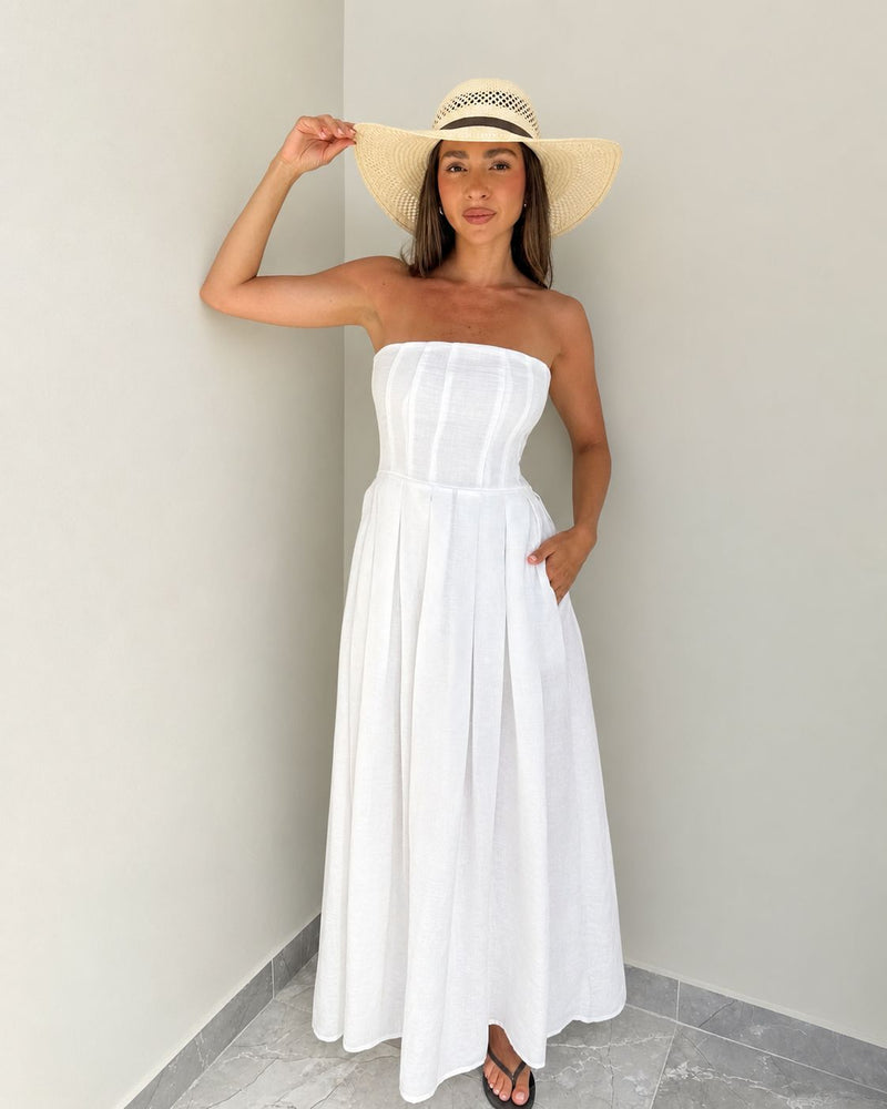 Camilla Linen Dress