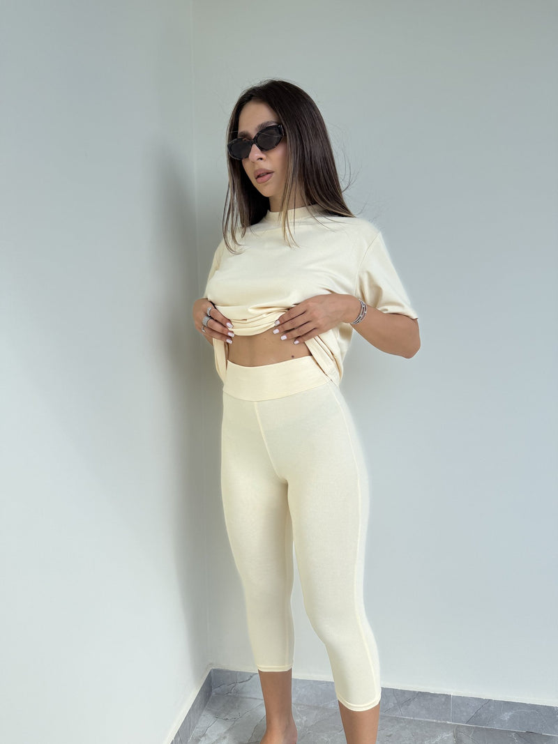 Capris Oversized Comfy Set