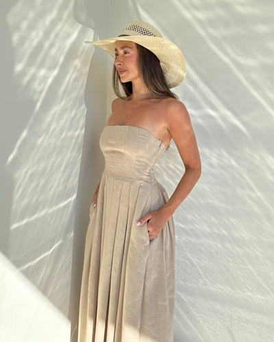 Camilla Linen Dress