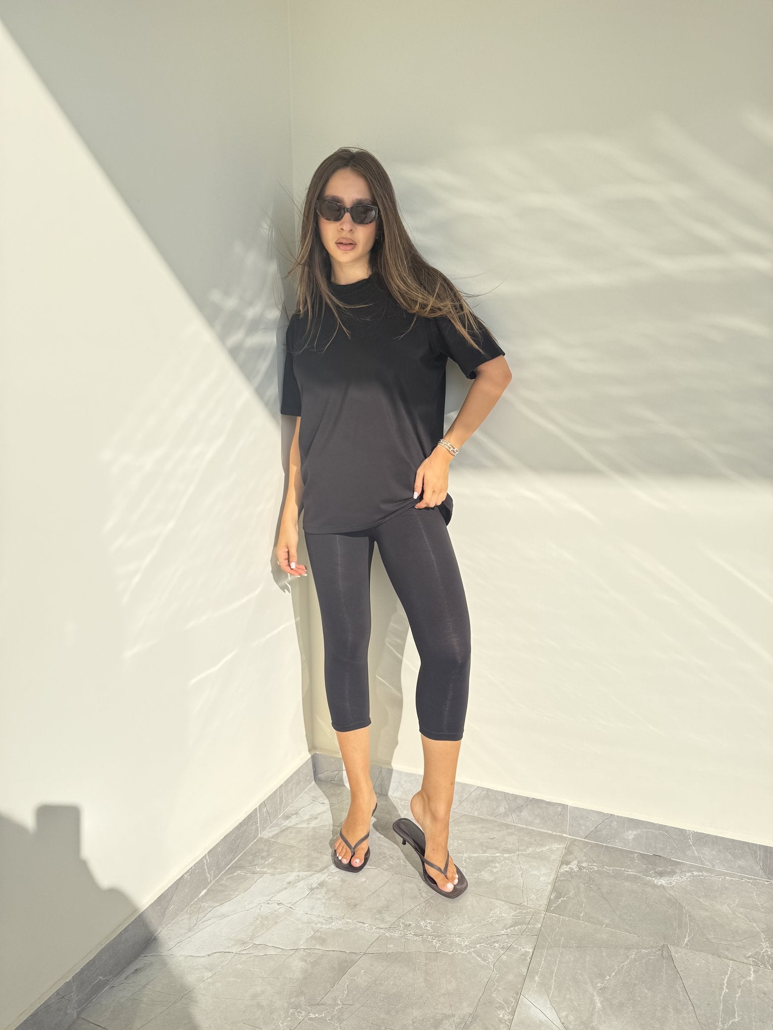 Capris Oversized Comfy Set
