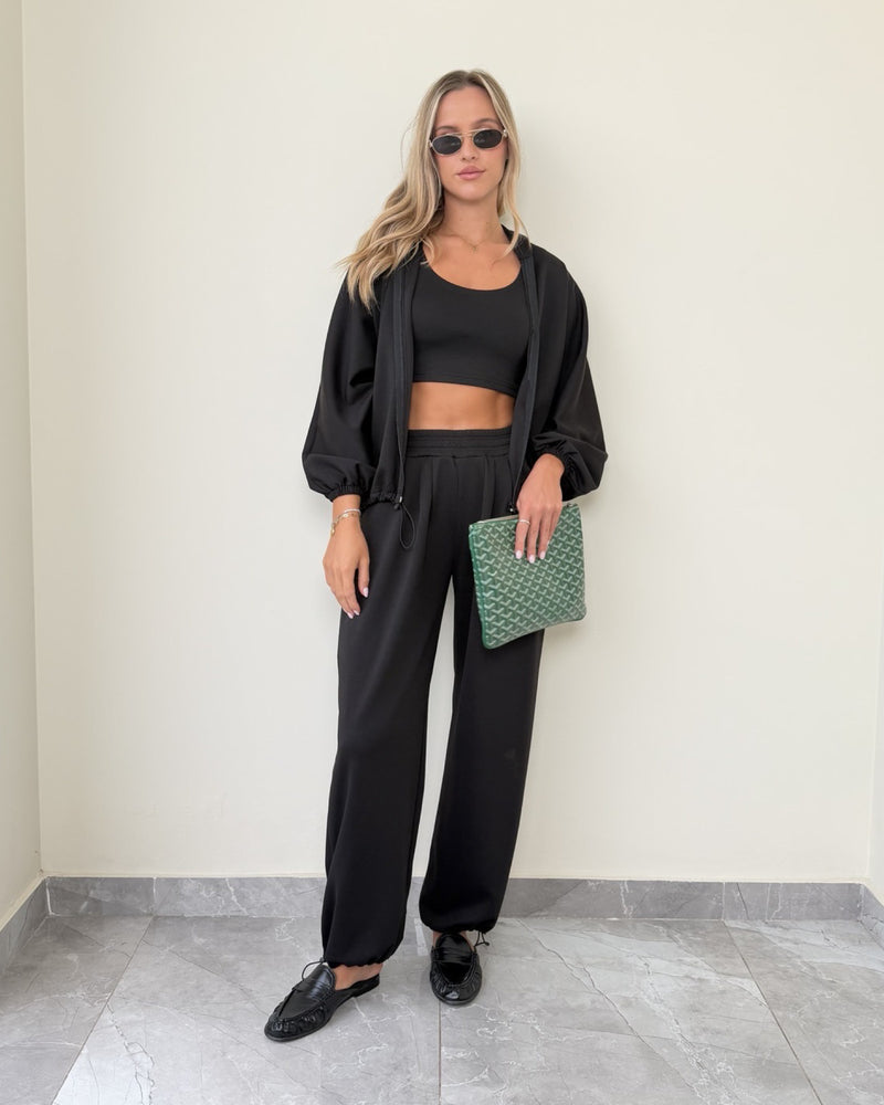 Kiara Comfy Long Jacket 3 Piece Set