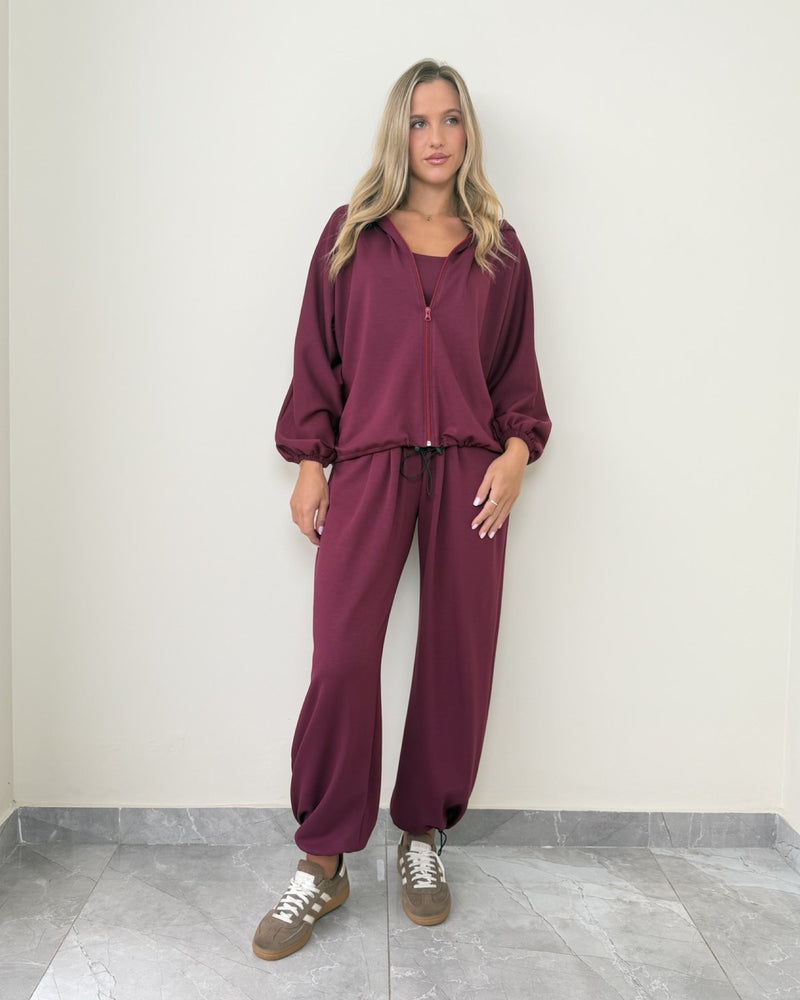 Kiara Comfy Long Jacket 3 Piece Set