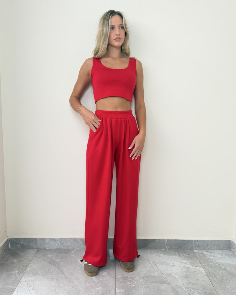 Kiara Comfy Cropped Jacket 3 Piece Set