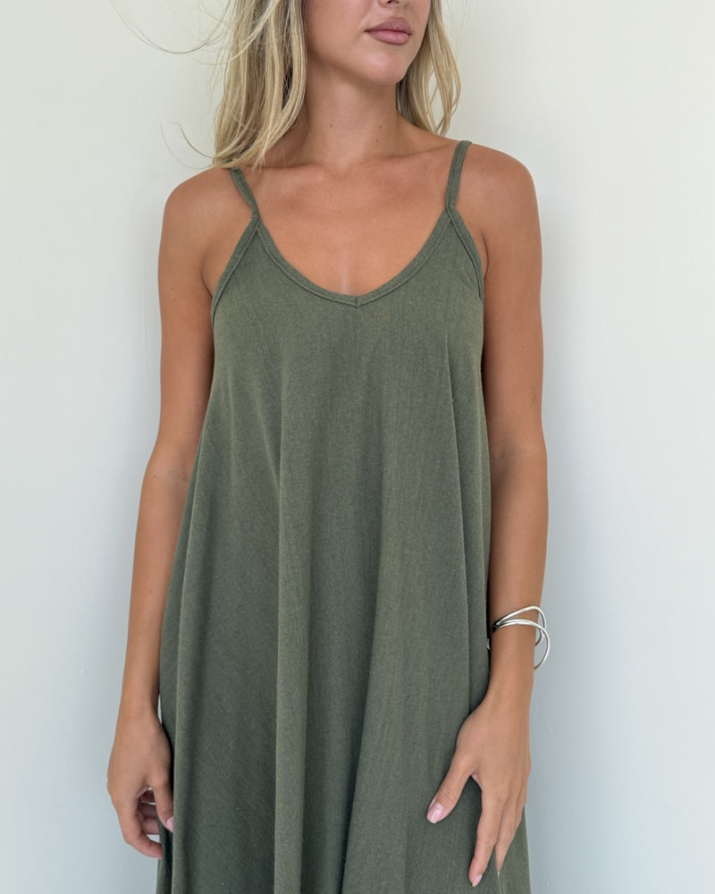 Lena Linen Dress