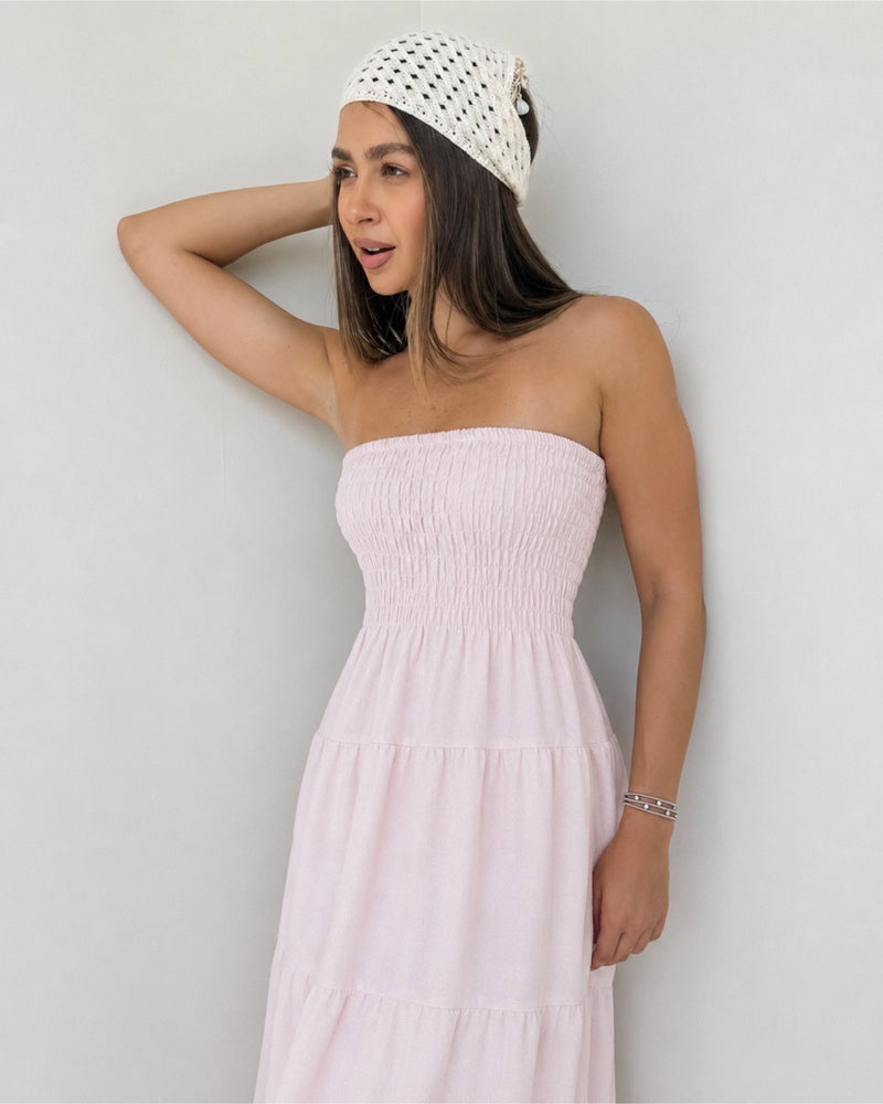 Lucia Linen Dress