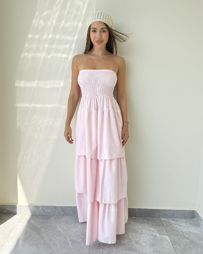 Lucia Linen Dress