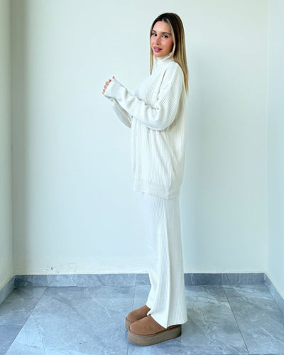 Sofia Turtle Neck Wool Set