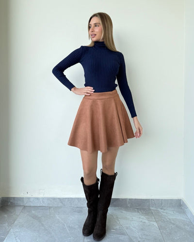 Carla Suede Skirt