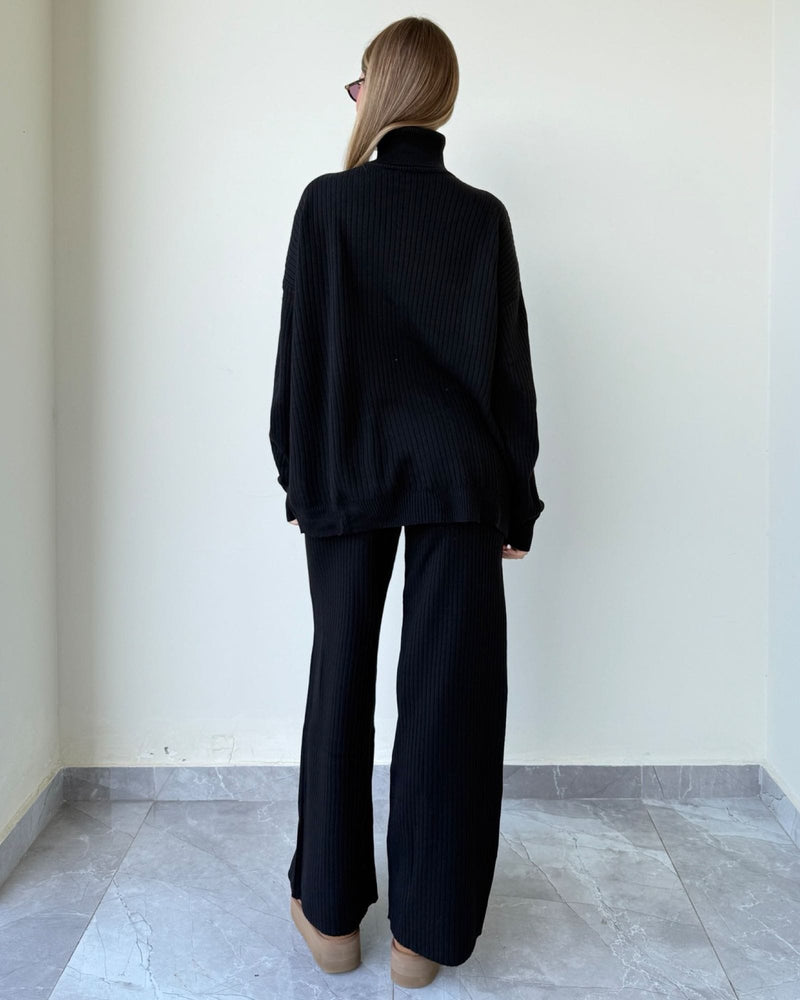 Sofia Turtle Neck Wool Set