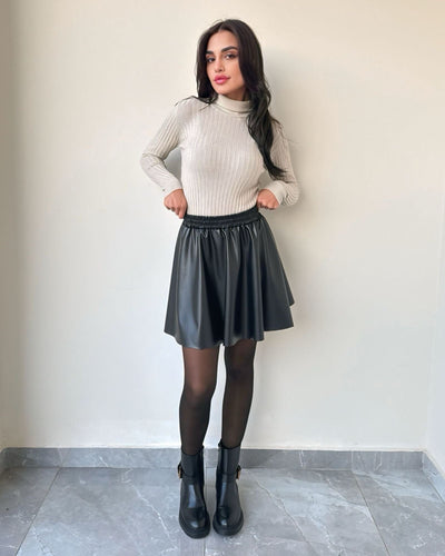 Leather Skirt