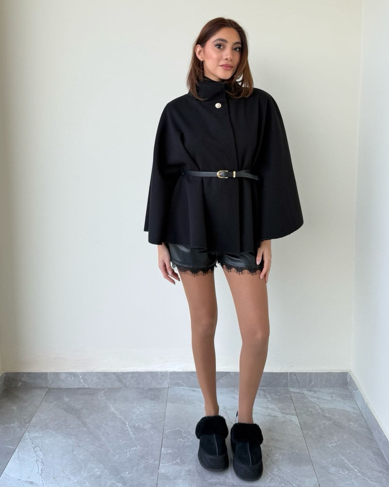 Siena Belted Cape
