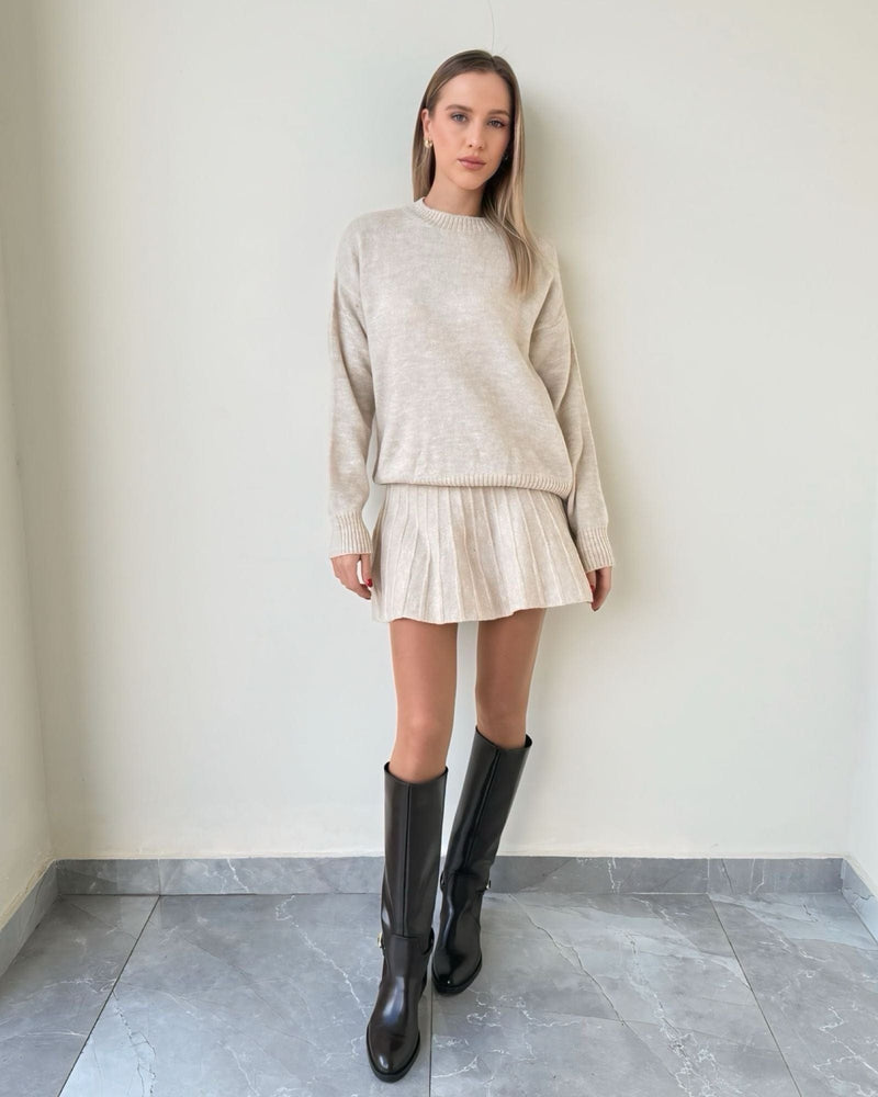 Sasha Wool Skirt Set