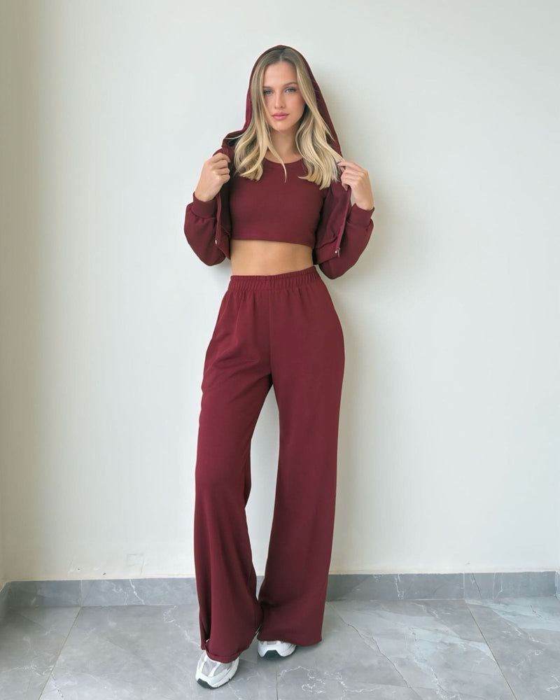 Barbie Cropped Jacket 3 Pieces Set