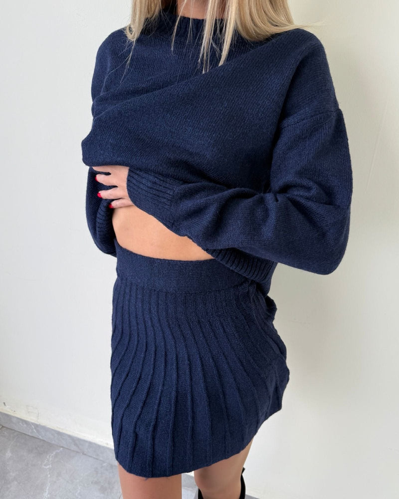 Sasha Wool Skirt Set