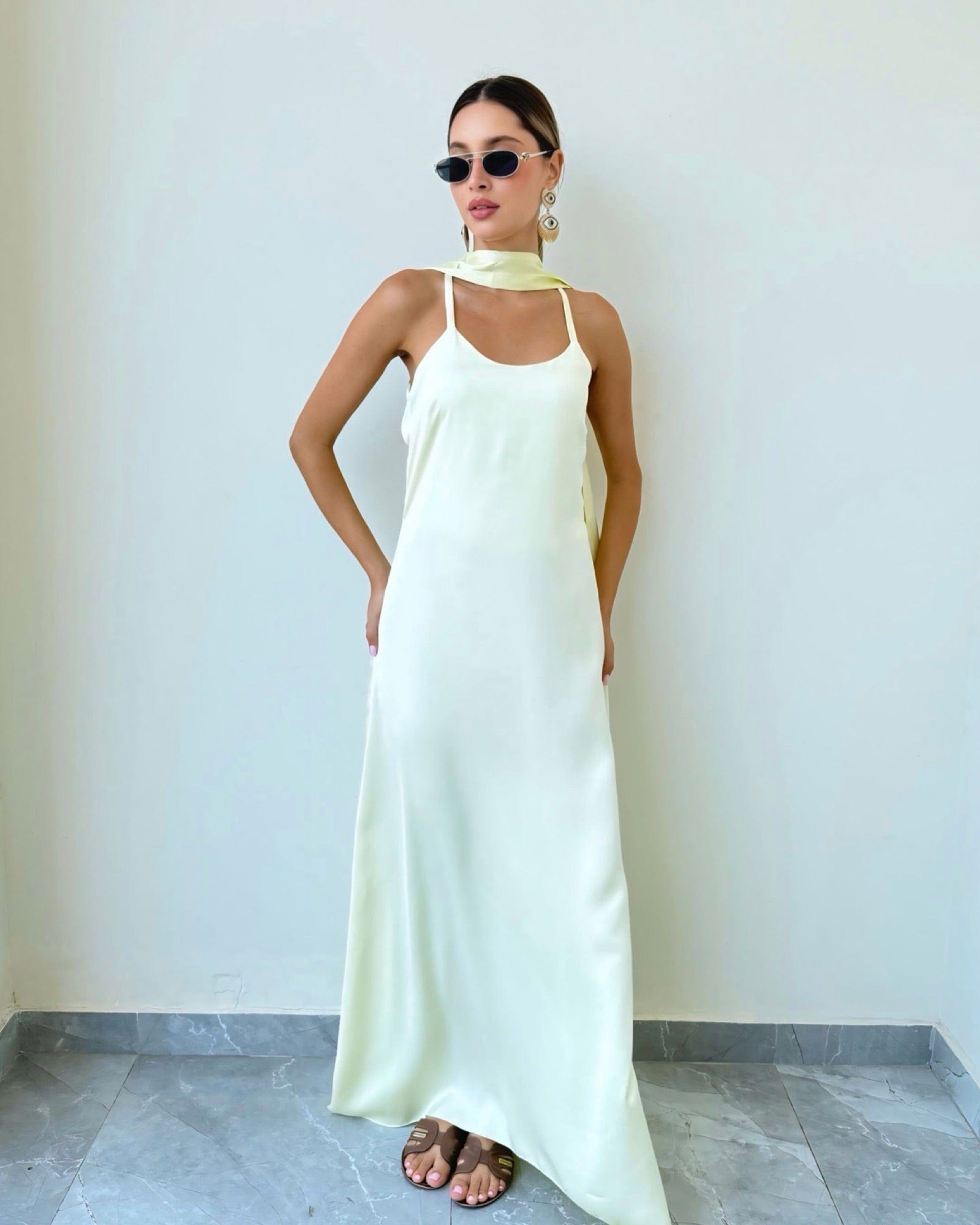 Rhea Silk Dress