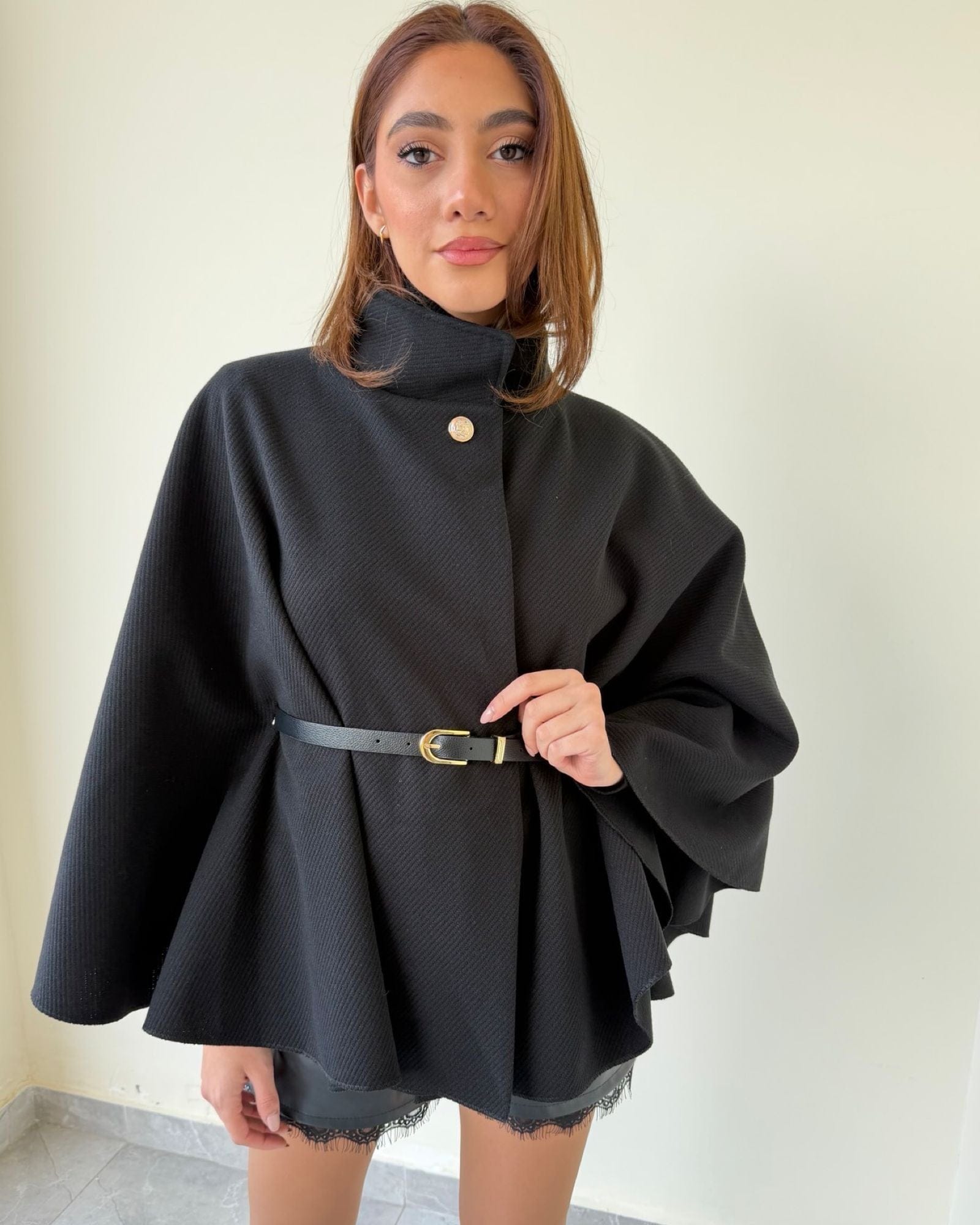 Sienna Belted Cape