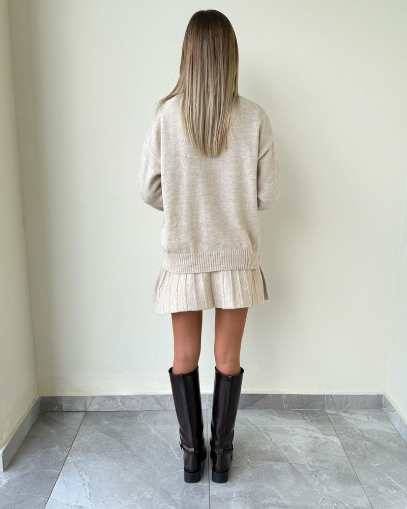 Sasha Wool Skirt Set