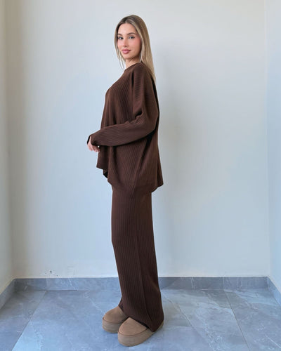 Lilia Round Neck Wool Set