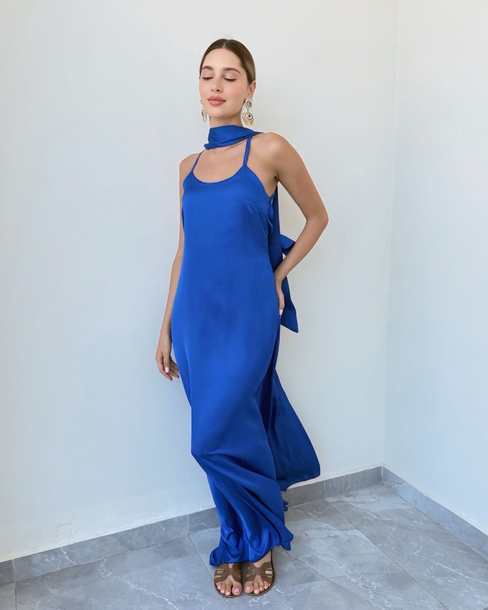 Rhea Silk Dress
