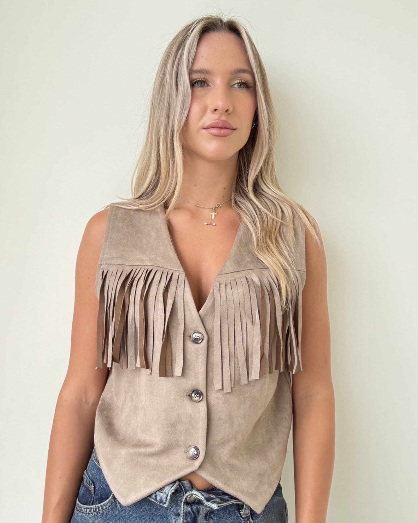 Fringe Gilet
