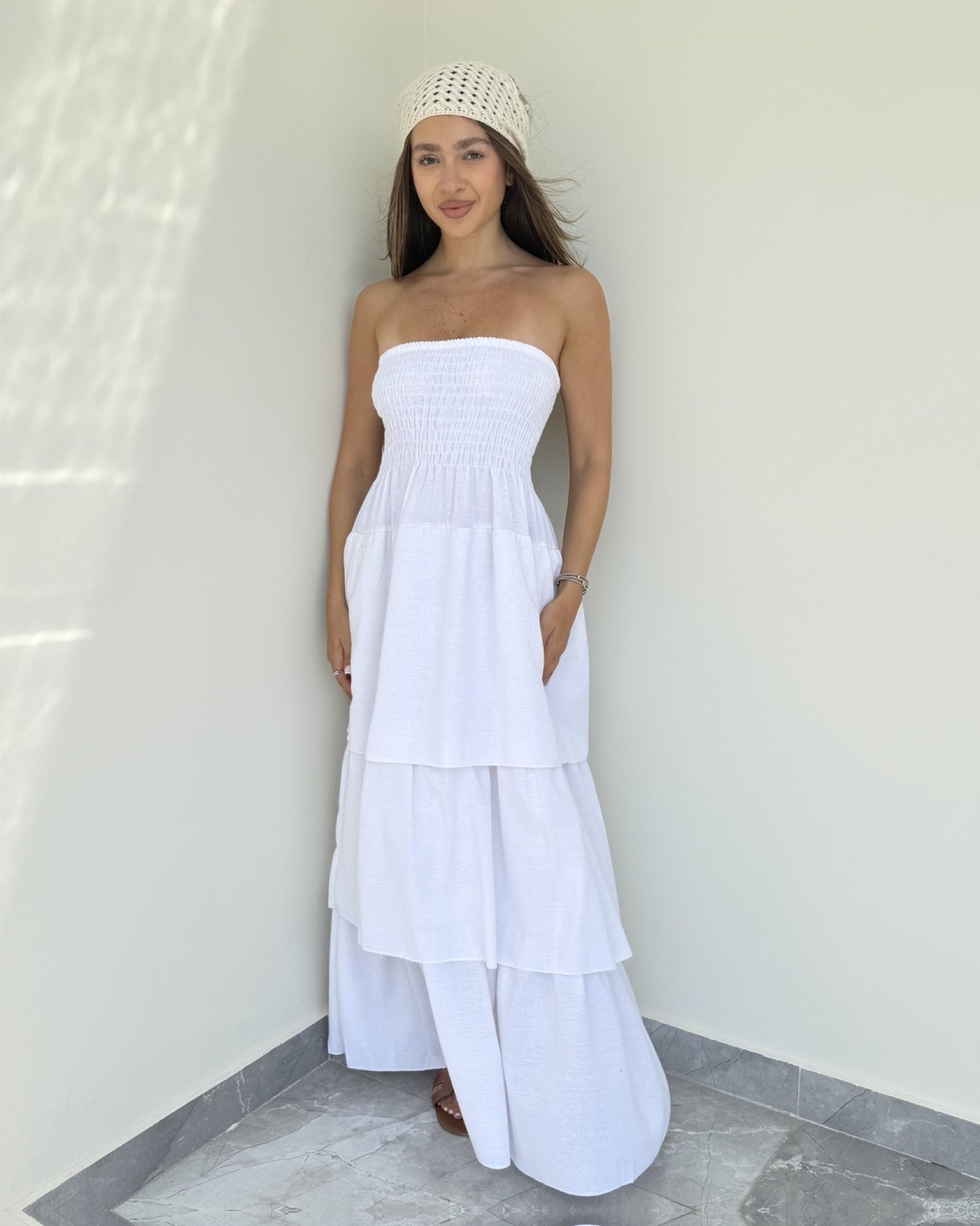 Lucia Linen Dress