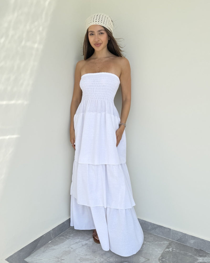 Lucia Linen Dress