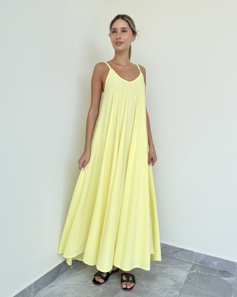 Lena Linen Dress