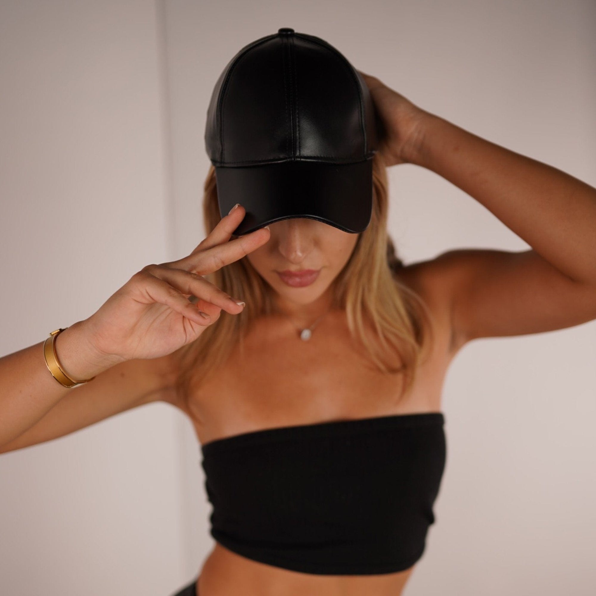 Leather Cap