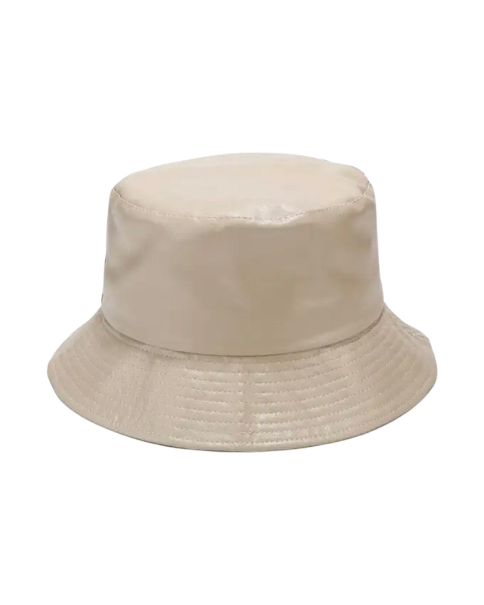 Leather Bucket Hat