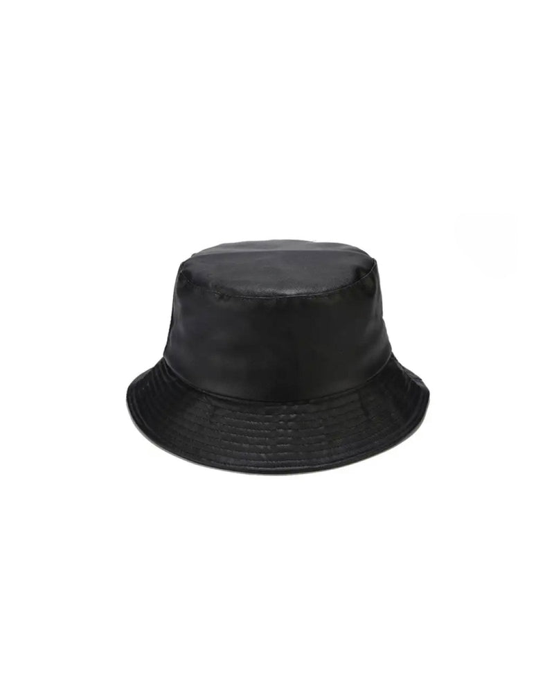 Leather Bucket Hat