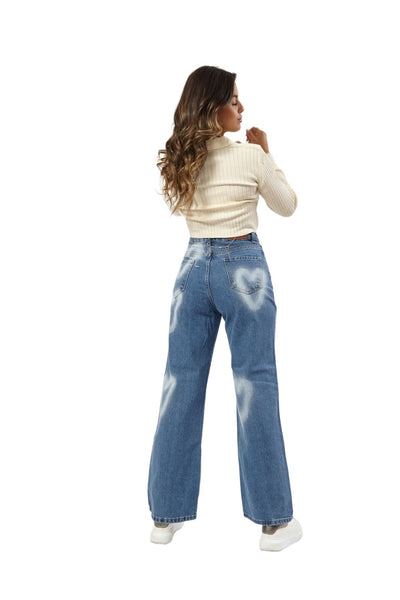 Heart Shape Jeans